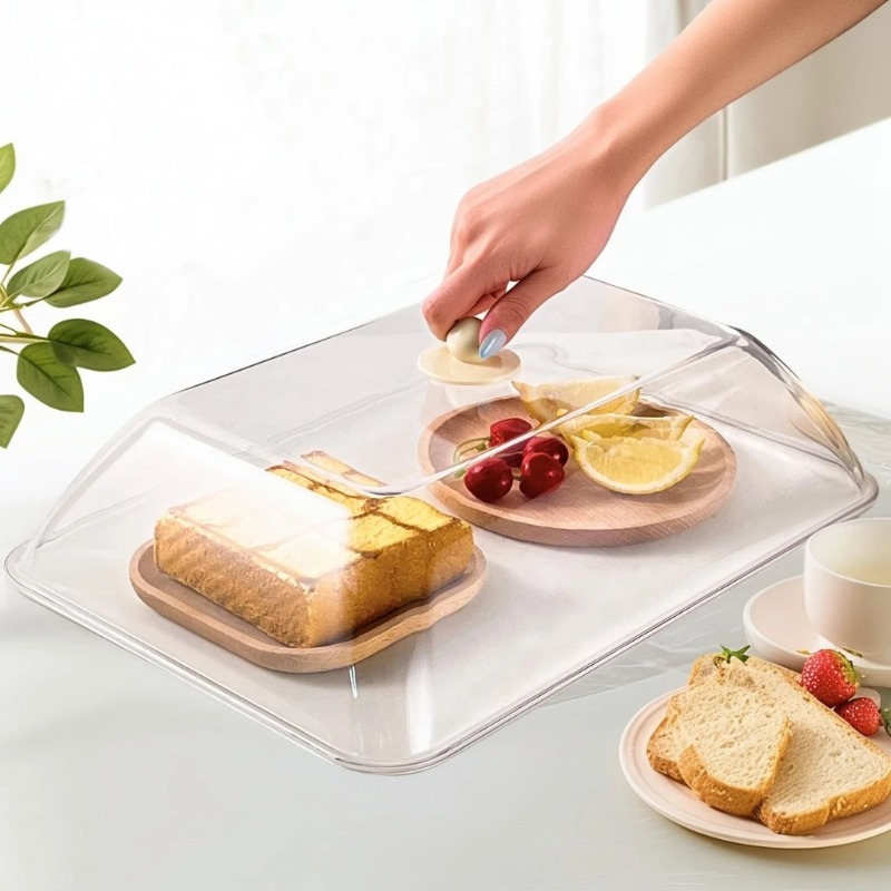 Kitchen Gadgets Plus - Многоразовая пластиковая крышка для еды WORTHBUY,
