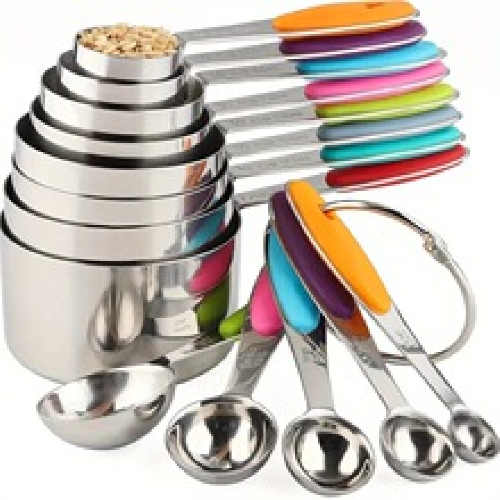 Kitchen Gadgets I Need - Профессиональный кухонный измерительный набор из нержавеющей