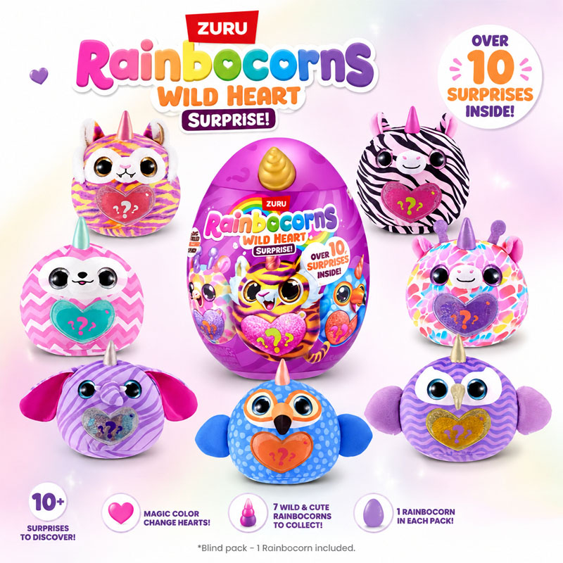 Kitchen Gadgets Aliexpress - ZURU Rainocorns Wild Heart Surprise: Серия