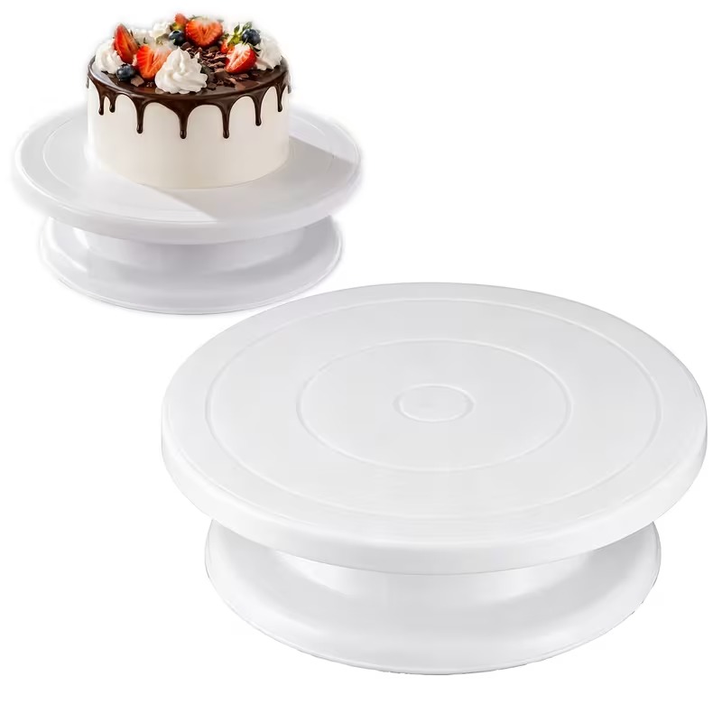 Cake Decorating Turntable - Вращающаяся подставка для торта, подходящая для