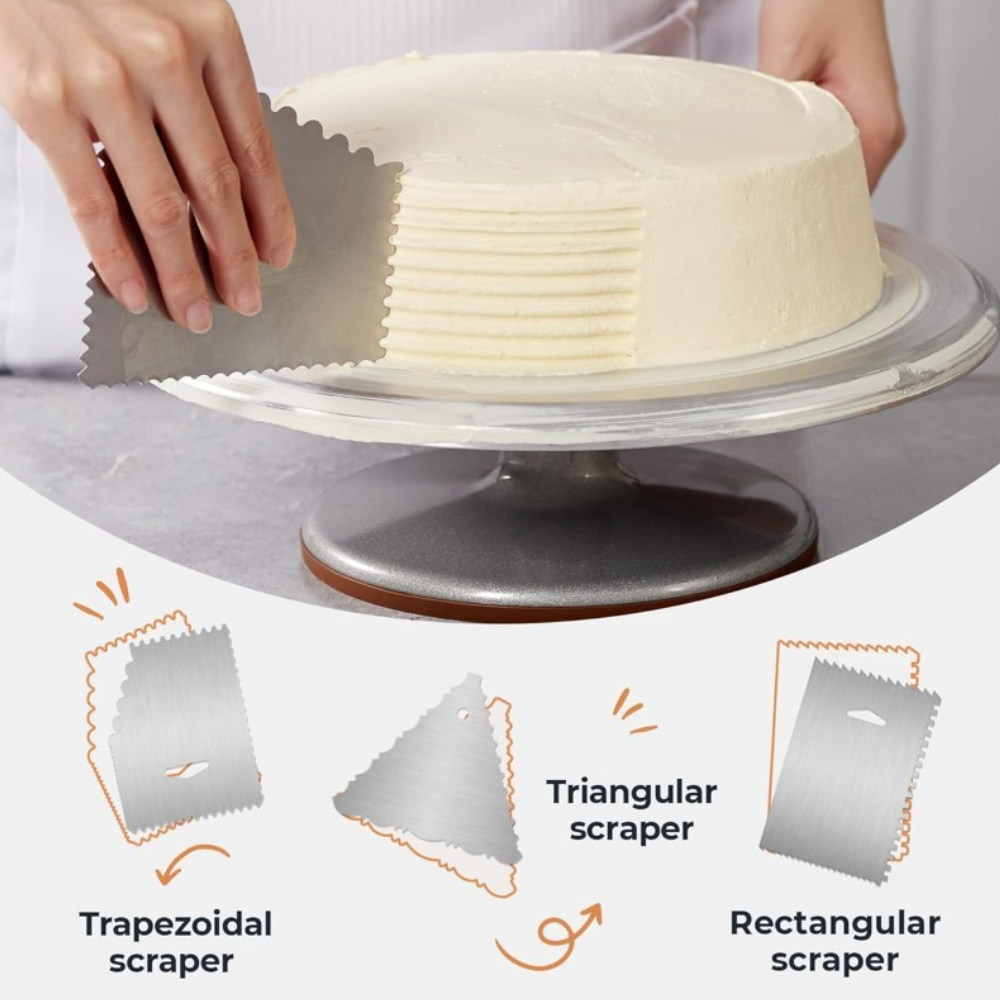 Алюминиевый набор поворотных с – обзор и цена Cake Decorating Turntable