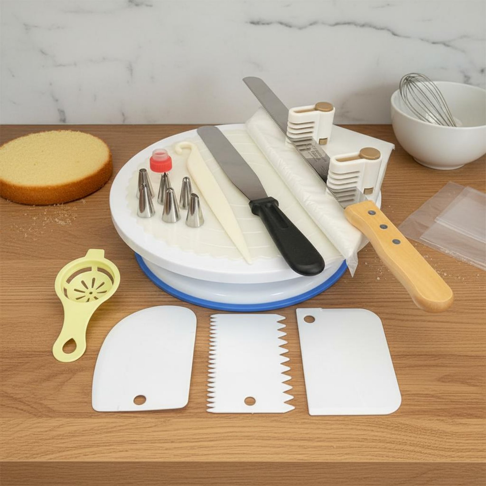 Набор для украшения тортов: вр – обзор и цена Cake Decorating Turntable