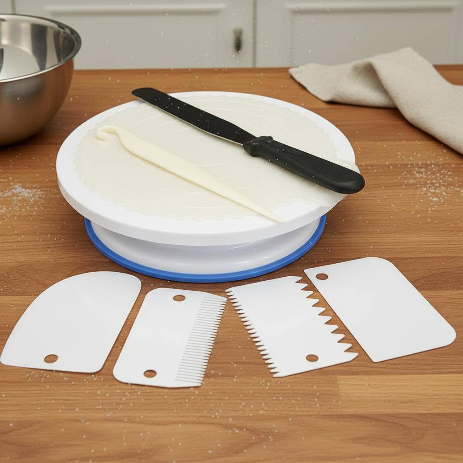Набор для украшения тортов: вр – обзор и цена Cake Decorating Turntable