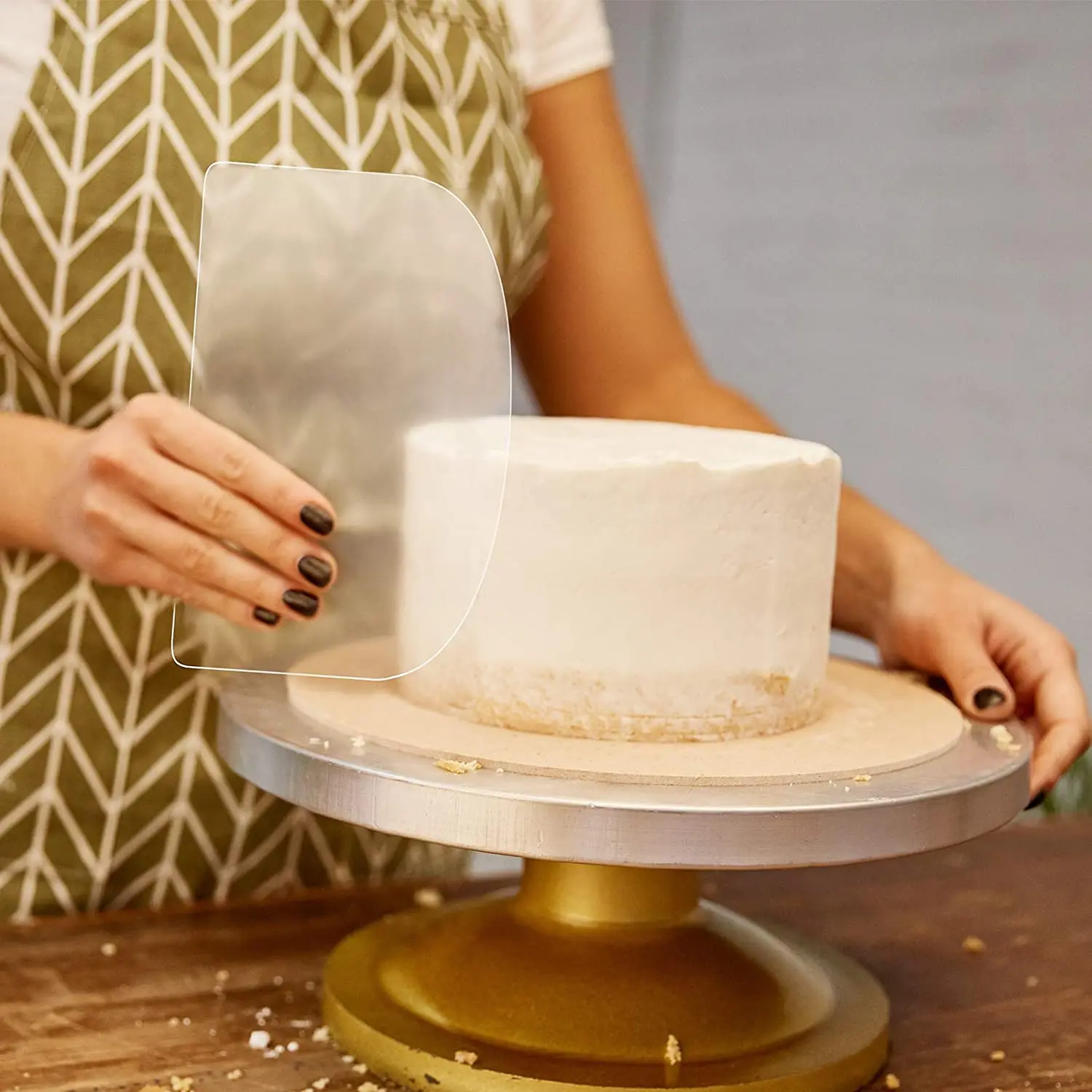 DIY пластиковый мягкий скребок – обзор и цена Cake Decorating Turntable
