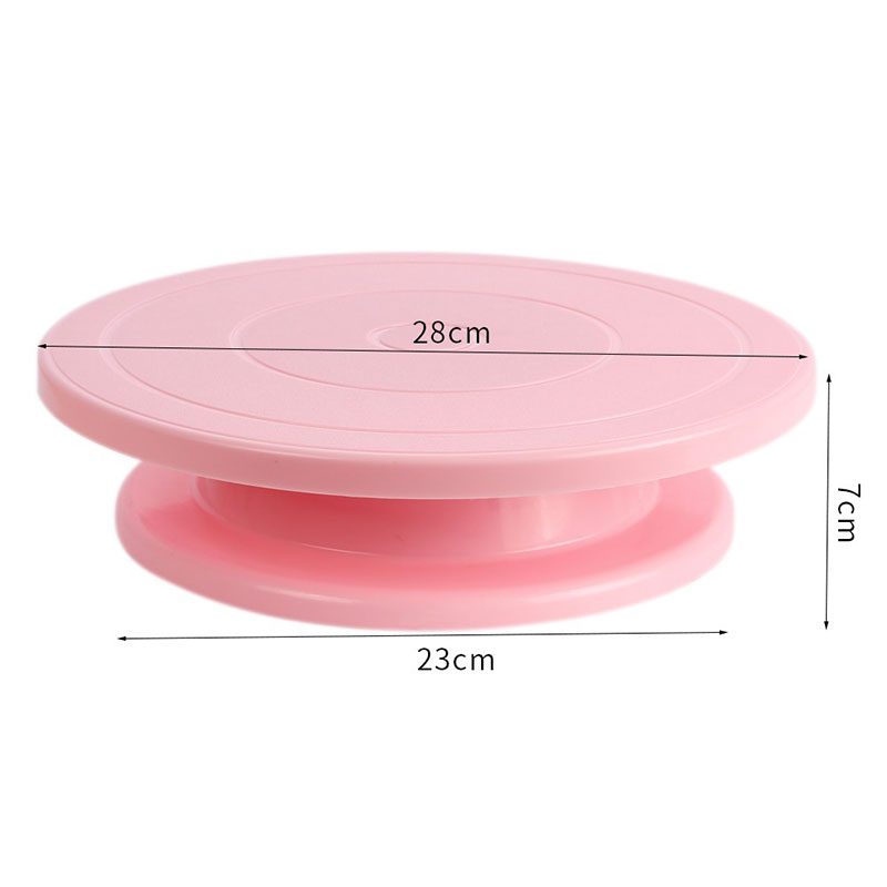 Вращающаяся круглая подставка  – обзор и цена Cake Decorating Turntable