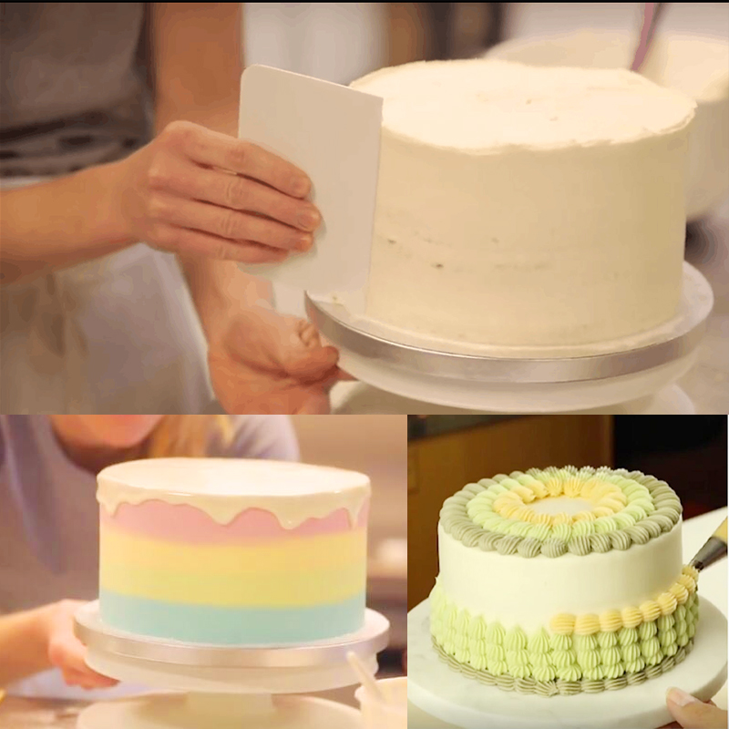 6 шт./набор, вращающийся пласт – обзор и цена Cake Decorating Turntable