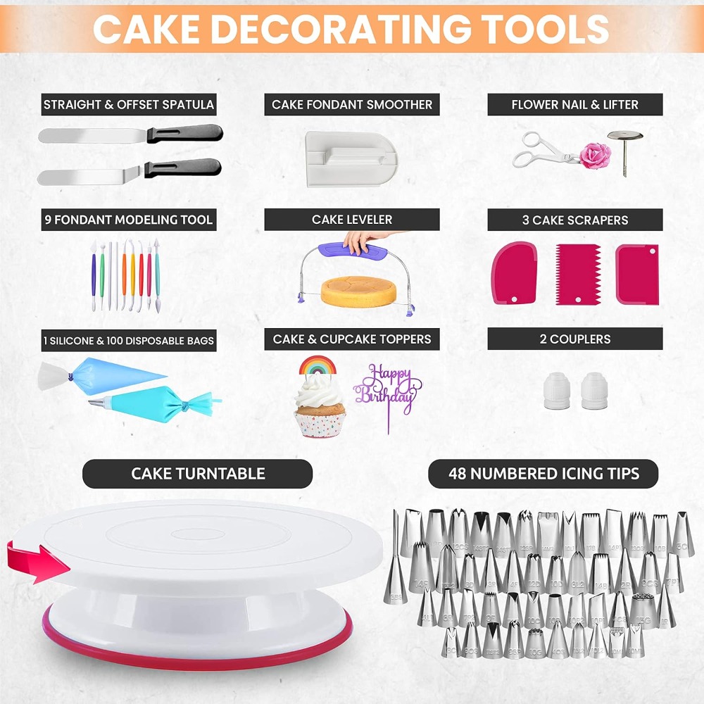 Принадлежности для украшения т – обзор и цена Cake Decorating Turntable