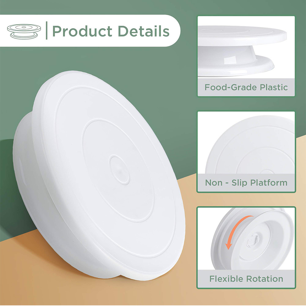 Пластиковый проигрыватель торт – обзор и цена Cake Decorating Turntable