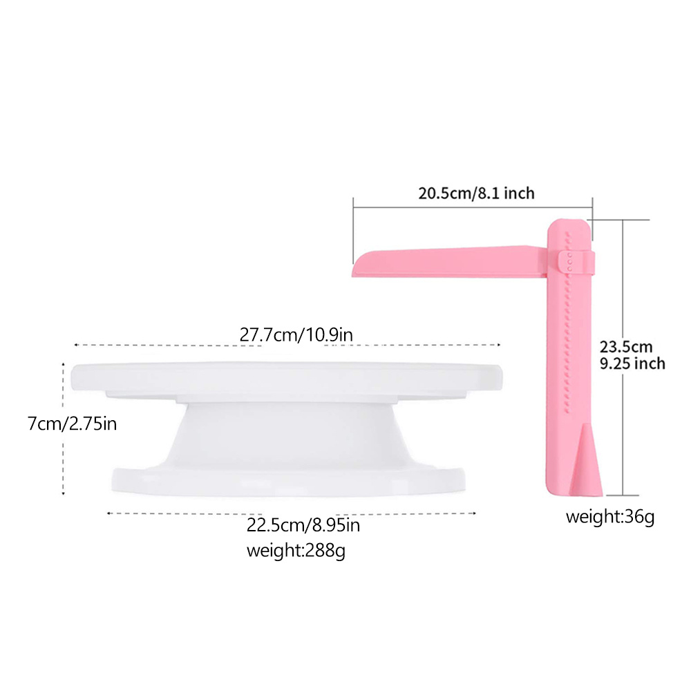 Пластиковый проигрыватель торт – обзор и цена Cake Decorating Turntable
