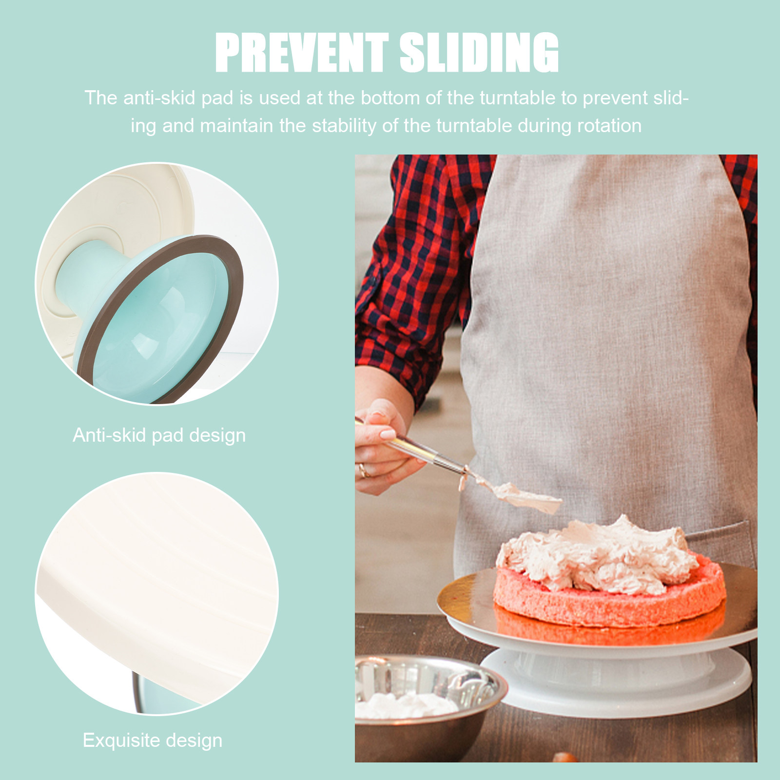 Поворотная платформа для торта – обзор и цена Cake Decorating Turntable