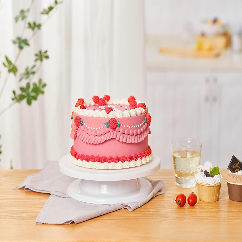 Набор пластиковых вращающихся  – обзор и цена Cake Decorating Turntable