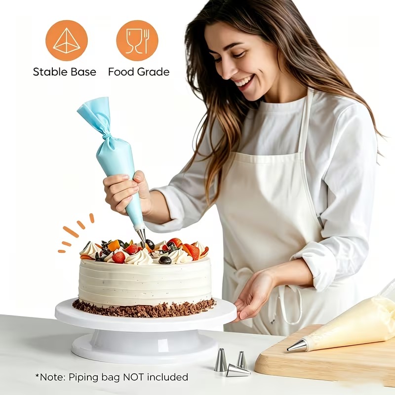 Вращающаяся подставка для торт – обзор и цена Cake Decorating Turntable